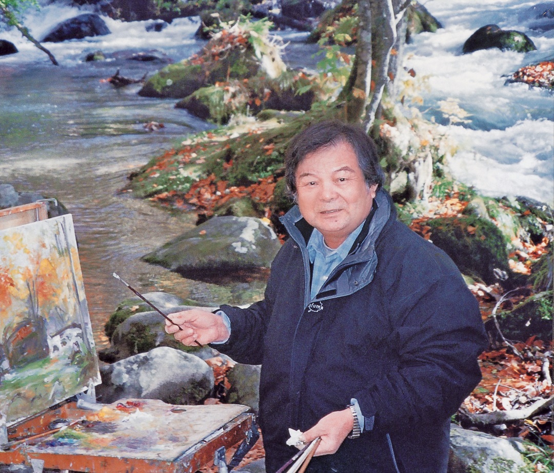 奧入瀨溪流寫生（日本）2004